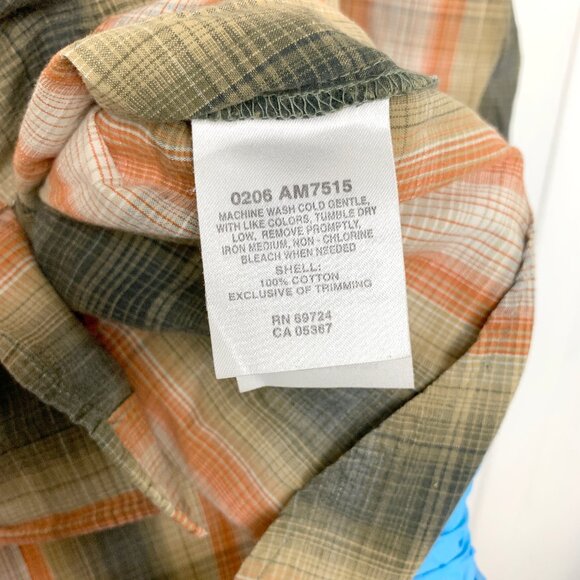 Columbia Lightweight Cotton Plaid Shirt - Picture 4 of 15